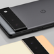 A photo of the two Pixel 6 devices laying face down